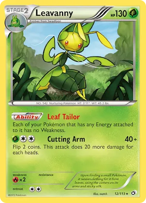 Leavanny Nr. 12 – Legendary Treasures