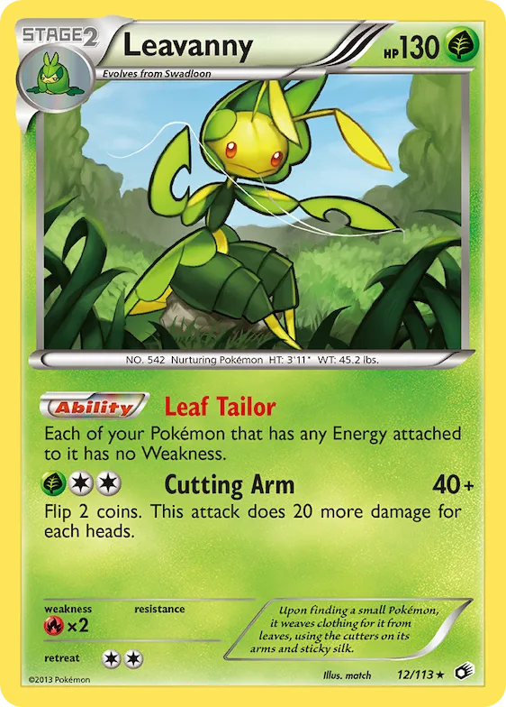 Leavanny #12 – Legendary Treasures