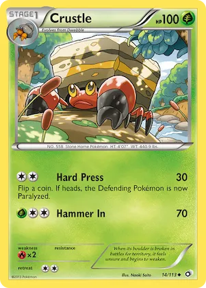 Crustle n° 14 – Legendary Treasures