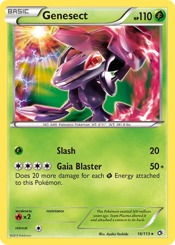 Genesect #16 – Legendary Treasures