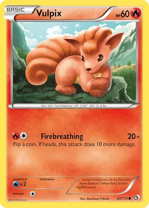 Vulpix Nr. 20 – Legendary Treasures