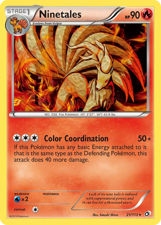Ninetales #21 – Legendary Treasures