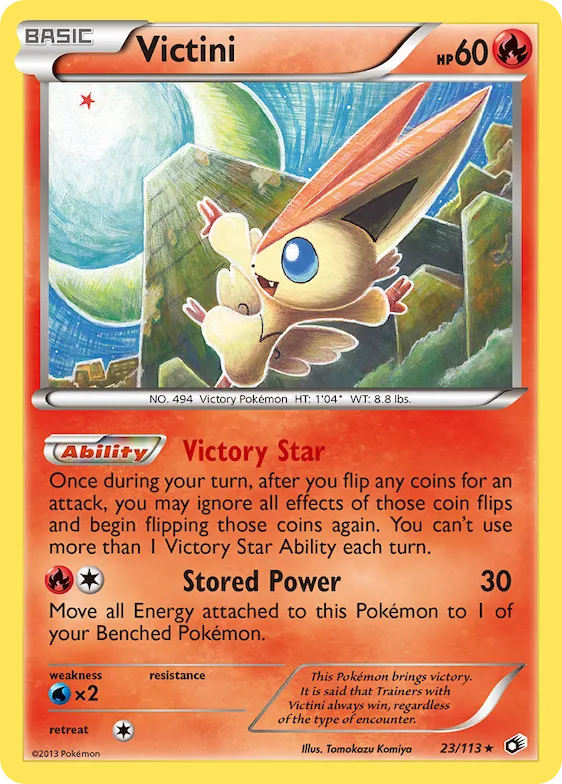 Victini #23 – Legendary Treasures