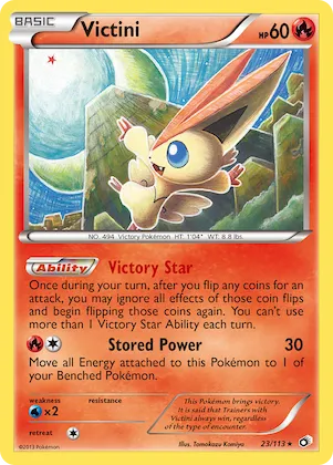 Victini n° 23 – Legendary Treasures