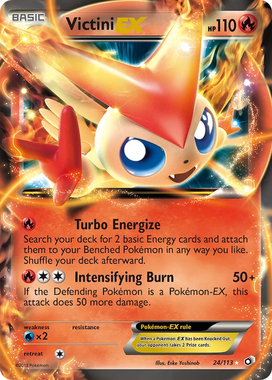 Victini-EX #24 – Legendary Treasures