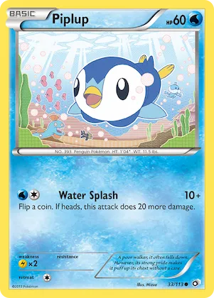 Piplup n° 33 – Legendary Treasures