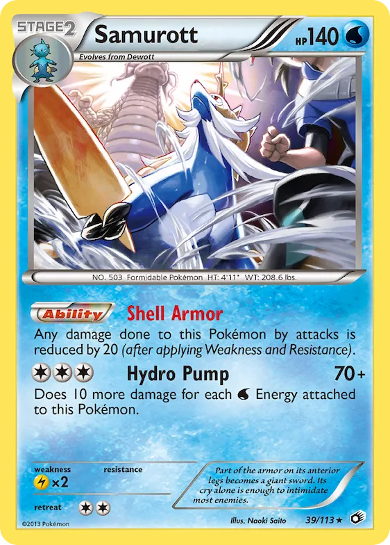 Samurott #39 – Legendary Treasures