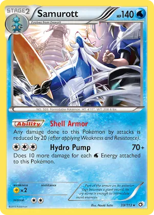 Samurott #39 – Legendary Treasures