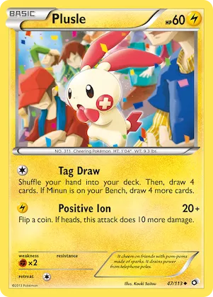 Plusle Nr. 47 – Legendary Treasures