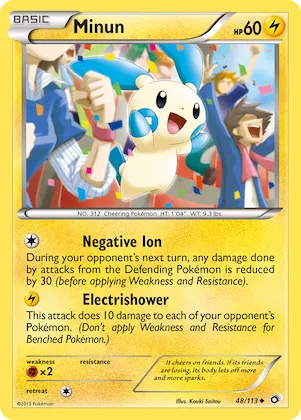 Minun Nr. 48 – Legendary Treasures