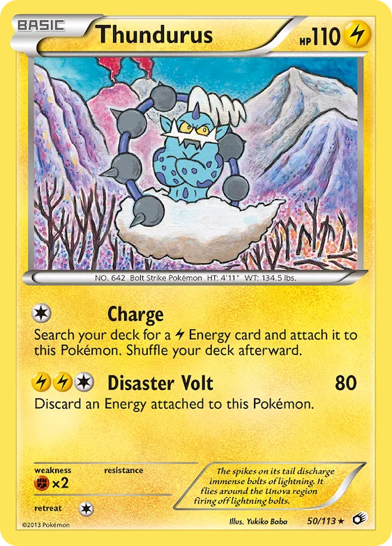 Thundurus #50 – Legendary Treasures