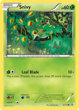 Snivy n° 6 – Legendary Treasures
