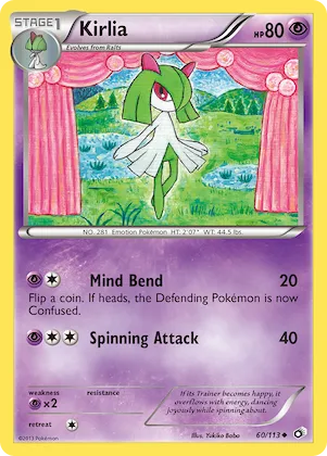 Kirlia n° 60 – Legendary Treasures
