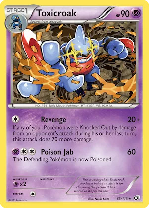 Toxicroak #63 – Legendary Treasures