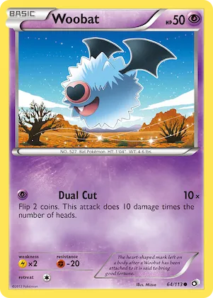 Woobat Nr. 64 – Legendary Treasures