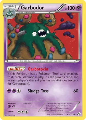 Garbodor Nr. 68 – Legendary Treasures