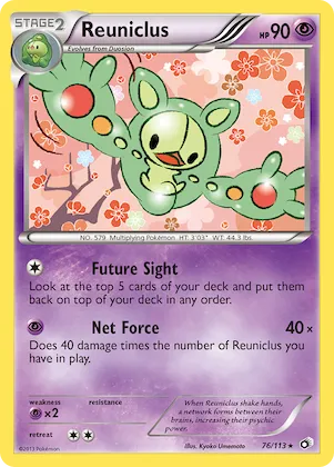 Reuniclus #76 – Legendary Treasures