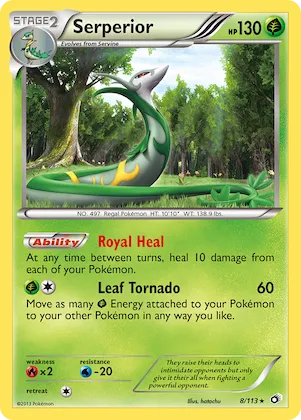 Serperior n° 8 – Legendary Treasures