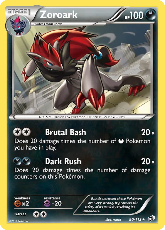 Zoroark #90 – Legendary Treasures