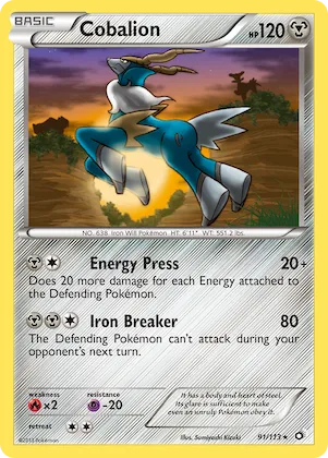 Cobalion Nr. 91 – Legendary Treasures