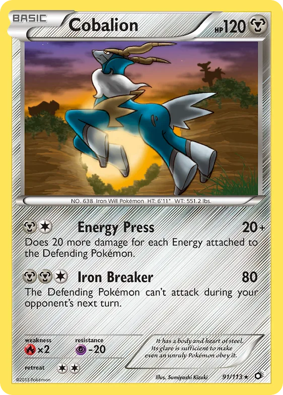 Cobalion #91 – Legendary Treasures