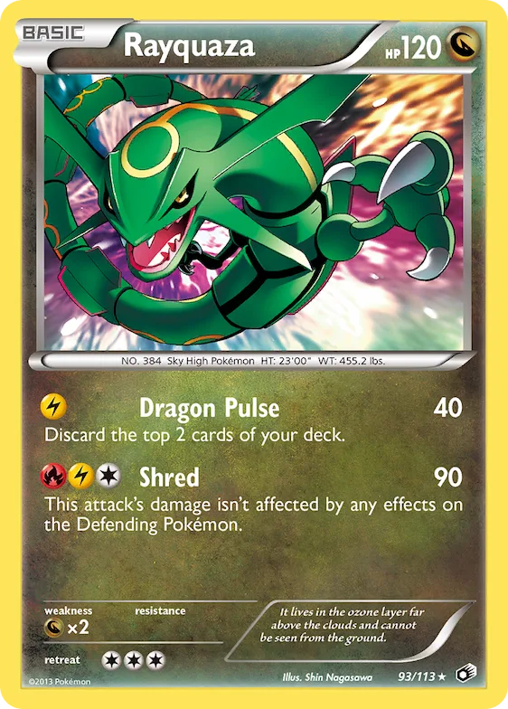 Rayquaza #93 – Legendary Treasures