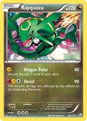 Rayquaza #93 – Legendary Treasures