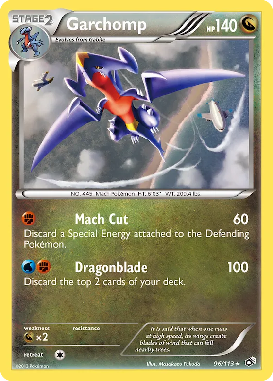 Garchomp #96 – Legendary Treasures