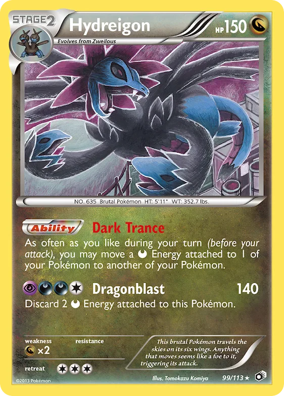 Hydreigon #99 – Legendary Treasures