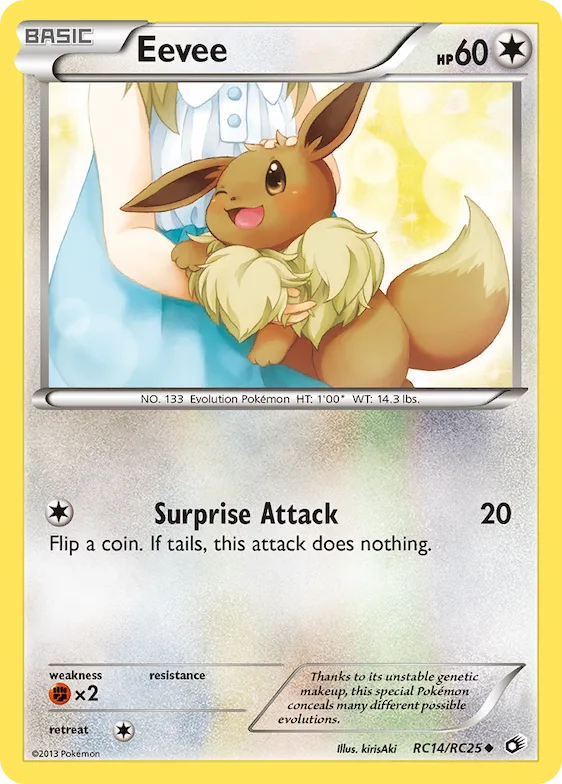 Eevee #RC14 – Legendary Treasures