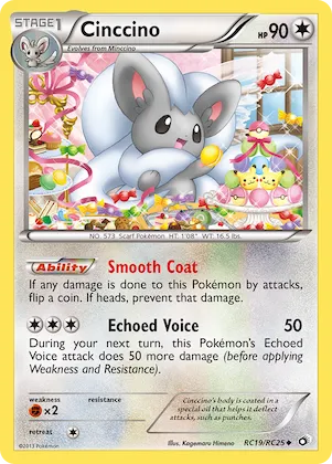 Cinccino Nr. RC19 – Legendary Treasures