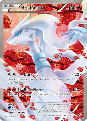 Reshiram Nr. RC22 – Legendary Treasures