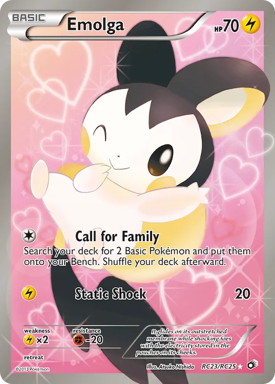 Emolga #RC23 – Legendary Treasures