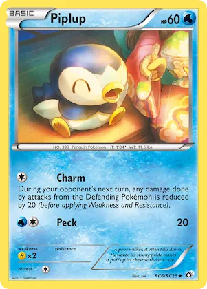 Piplup Nr. RC6 – Legendary Treasures