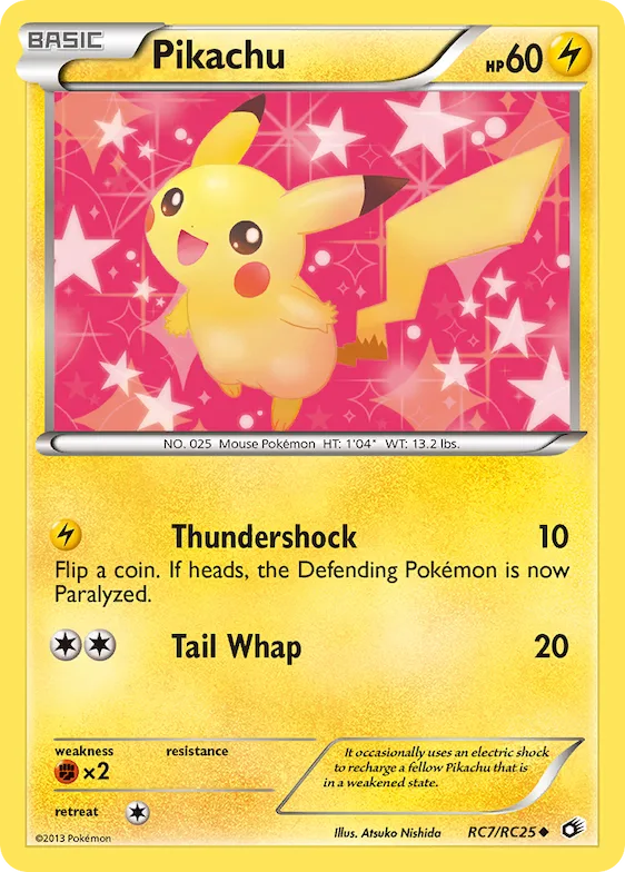Pikachu #RC7 – Legendary Treasures