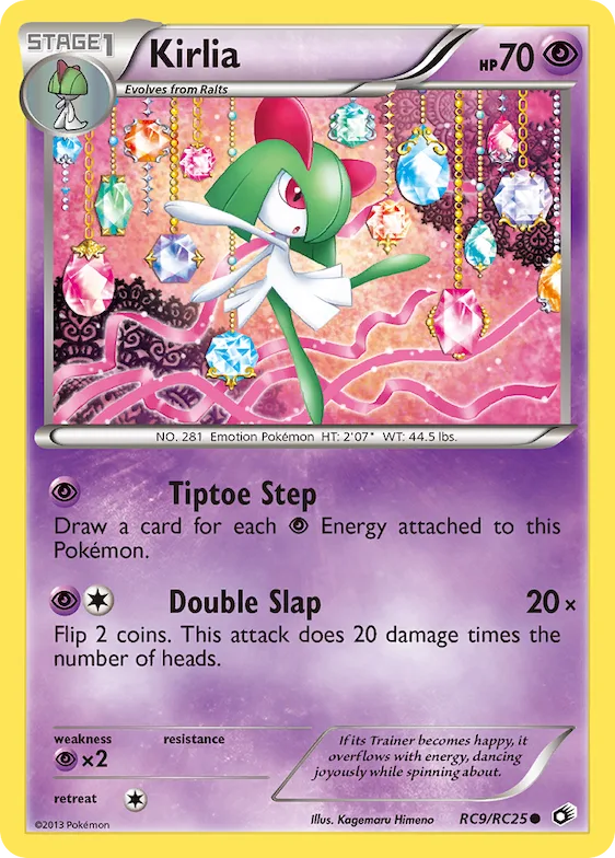 Kirlia #RC9 – Legendary Treasures