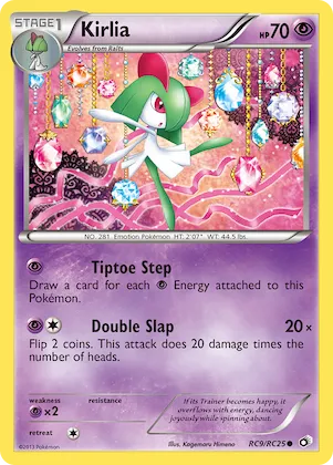 Kirlia #RC9 – Legendary Treasures