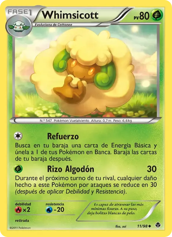 Whimsicott 11 – Fuerzas Emergentes