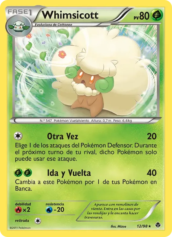 Whimsicott 12 – Fuerzas Emergentes