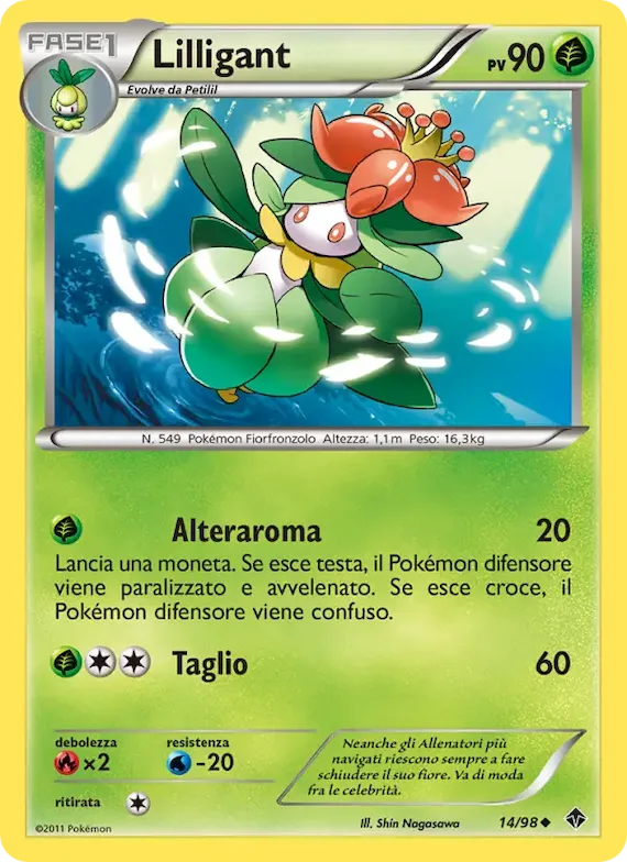 Lilligant 14 – Nuove Forze