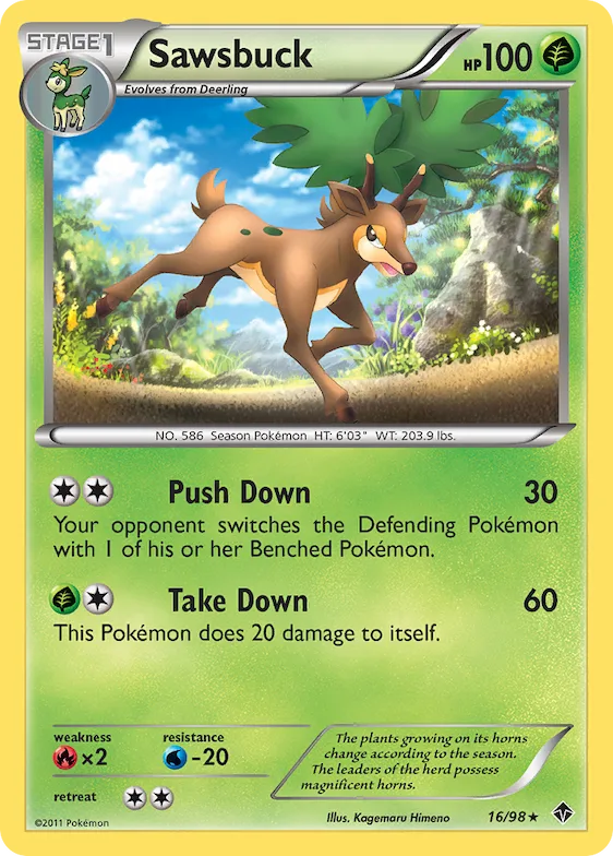 Sawsbuck #16 – Emerging Powers