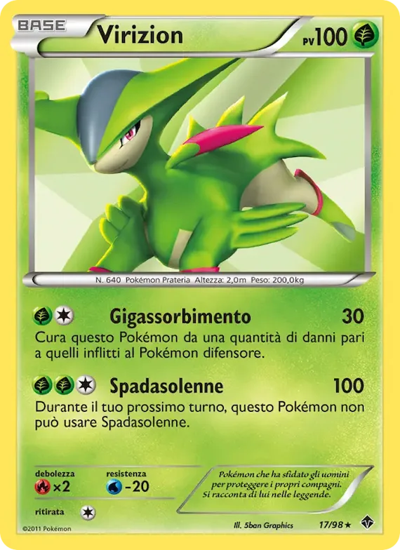 Virizion 17 – Nuove Forze