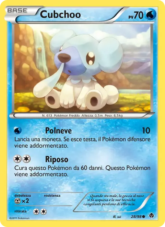Cubchoo 28 – Nuove Forze