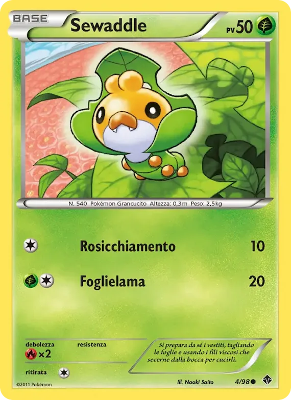 Sewaddle 4 – Nuove Forze