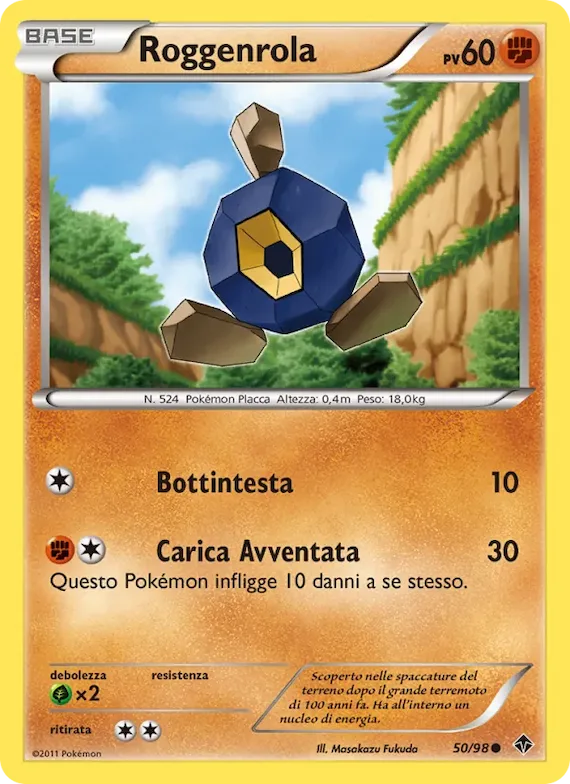 Roggenrola 50 – Nuove Forze