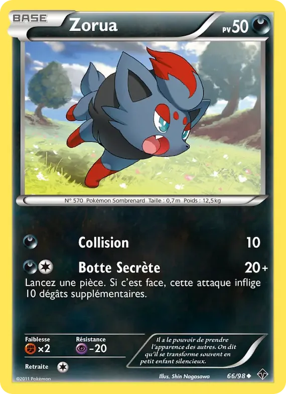 Zorua 66 – Pouvoirs Émergents