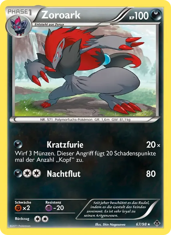 Zoroark 67 – Aufstreben der Mächtigen