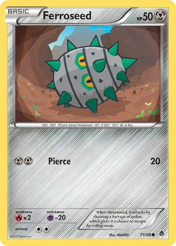 Ferroseed 71 – Poderes Emergentes