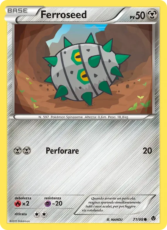 Ferroseed 71 – Nuove Forze