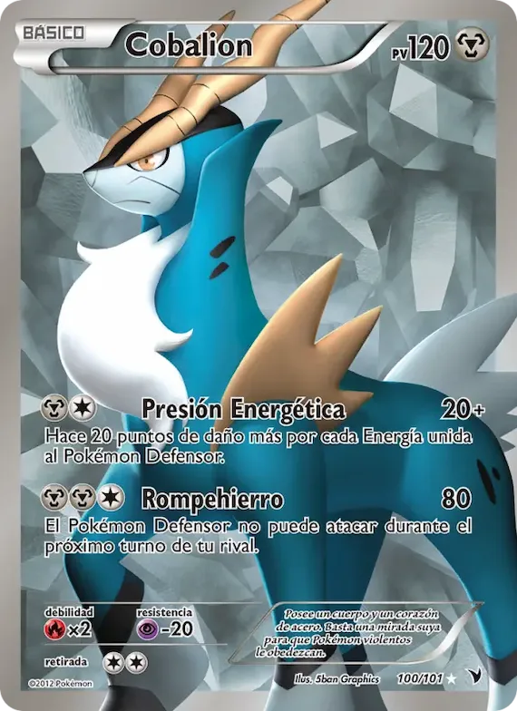 Cobalion 100 – Nobles Victorias